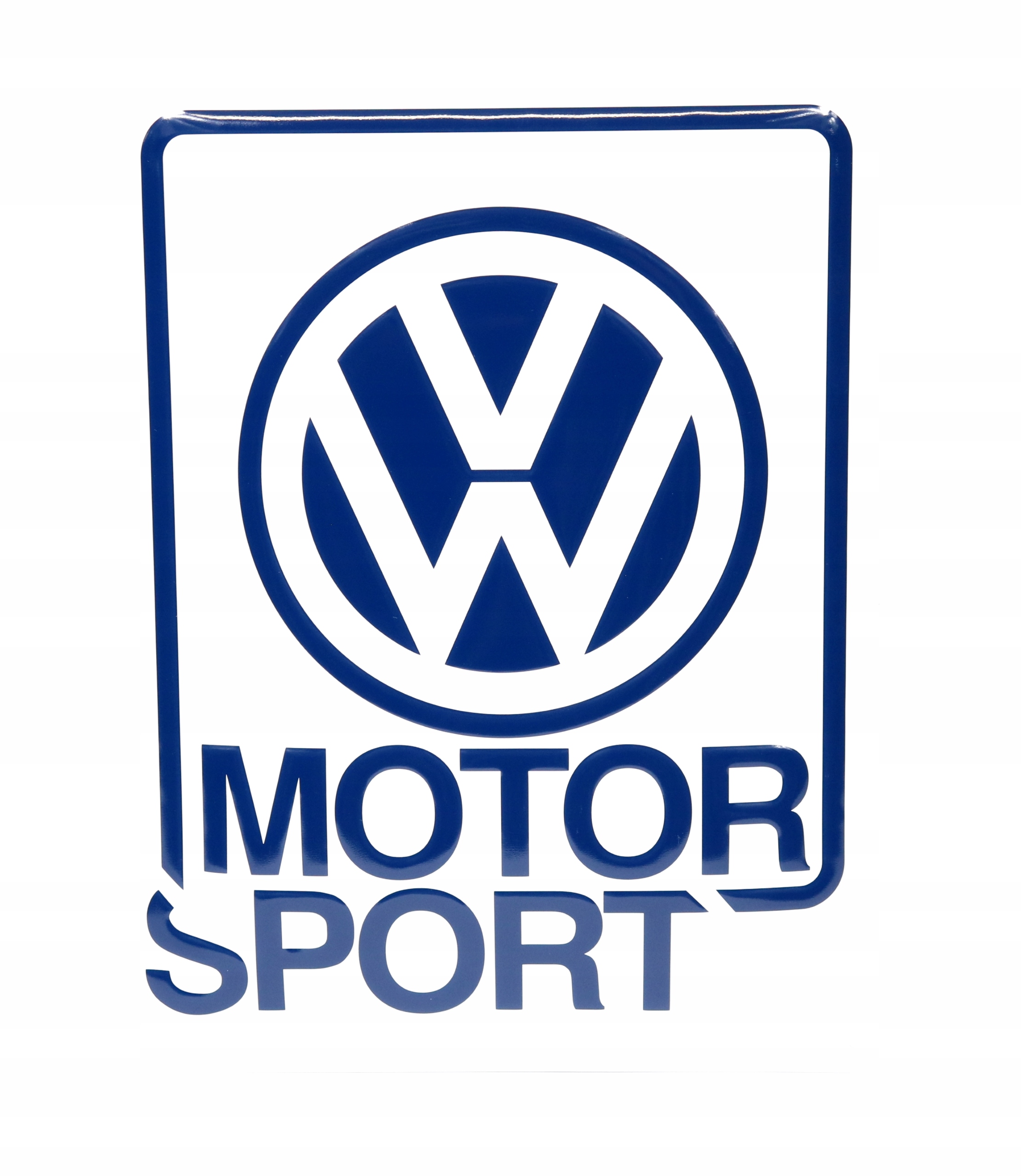 ТАБЛИЧКА МЕТАЛЛИЧЕСКАЯ ВЫВЕСКА VOLKSWAGEN MOTORSPORT РЕТРО