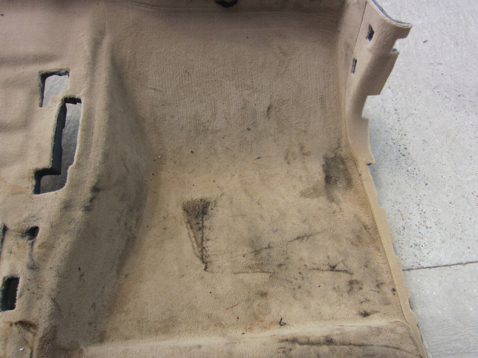 BMW X5 E70 mats floor front BEIGE