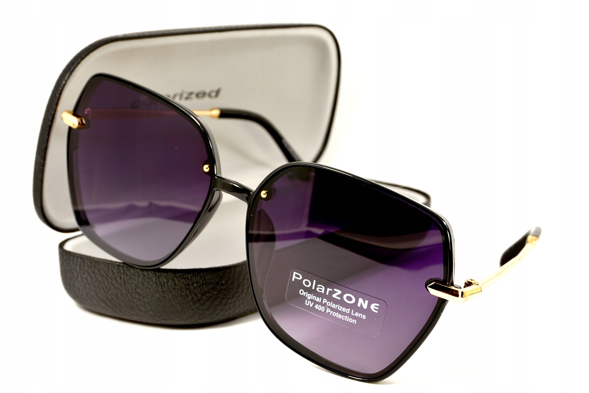 OKULARY PRZECIWSŁONECZNE MUCHY POLARYZACYJNE ETUI