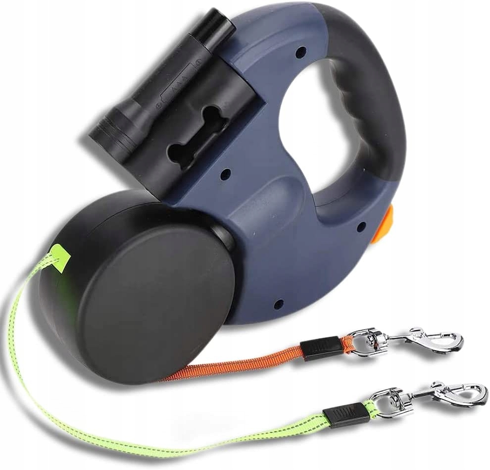 

Led Smycz Podwójna Automatyczna Dla Psa Kota 2X3M