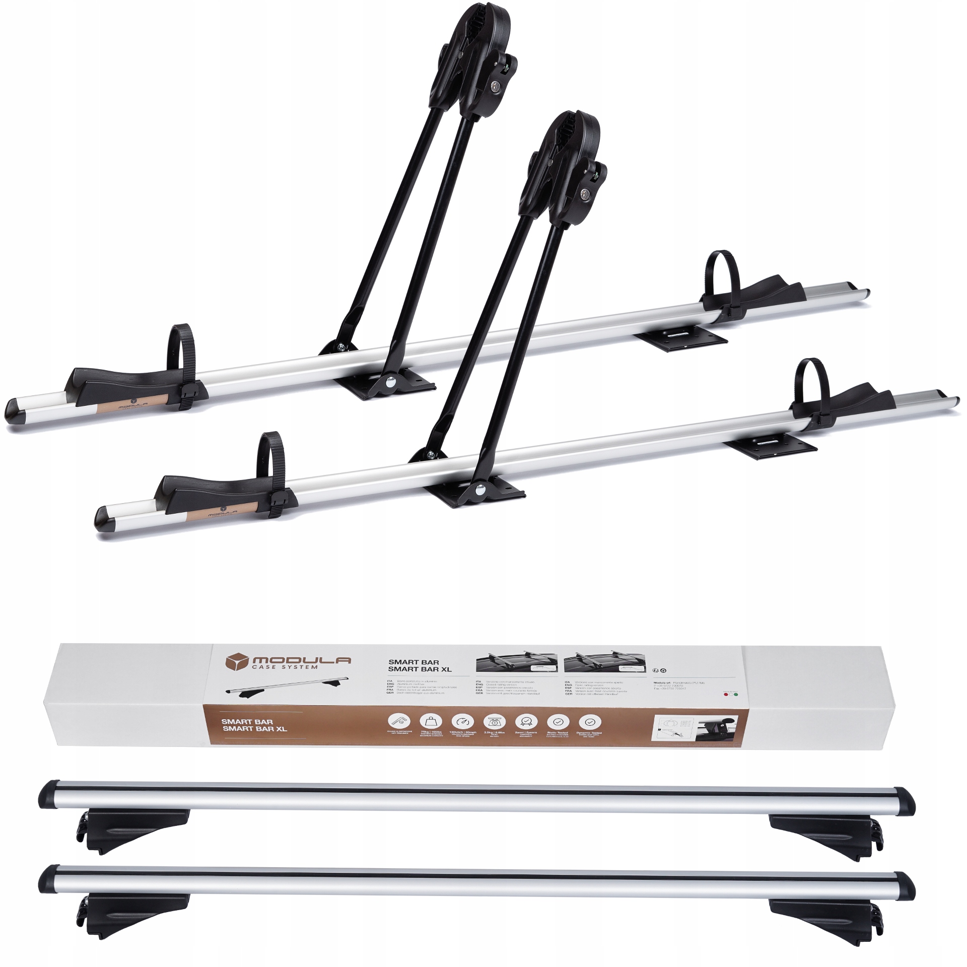 2x багажник на крышу велосипеда для Skoda Karoq