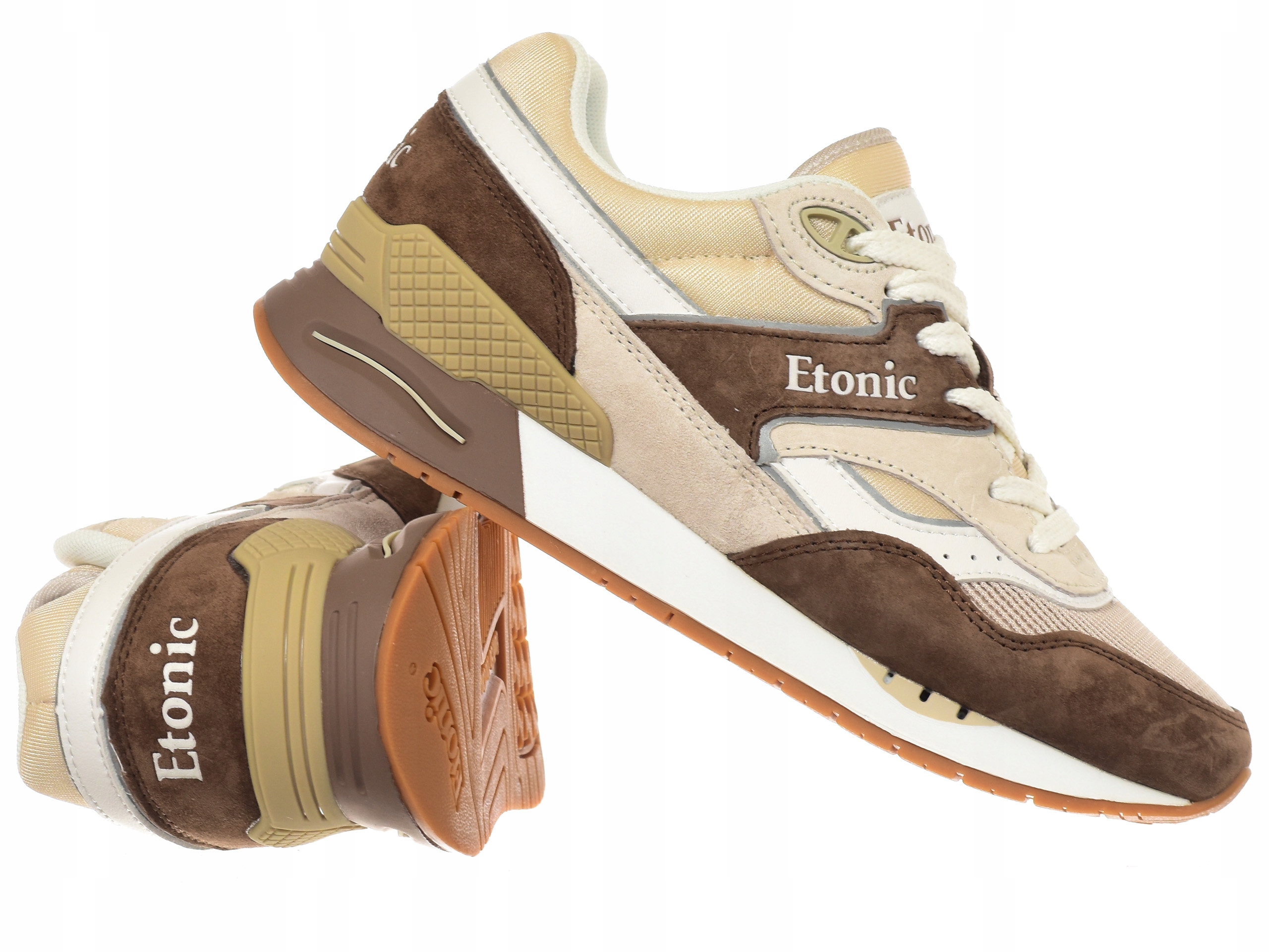 Dámské boty Etonic Stable ETW313610/03 Almond kožené tenisky Béžové