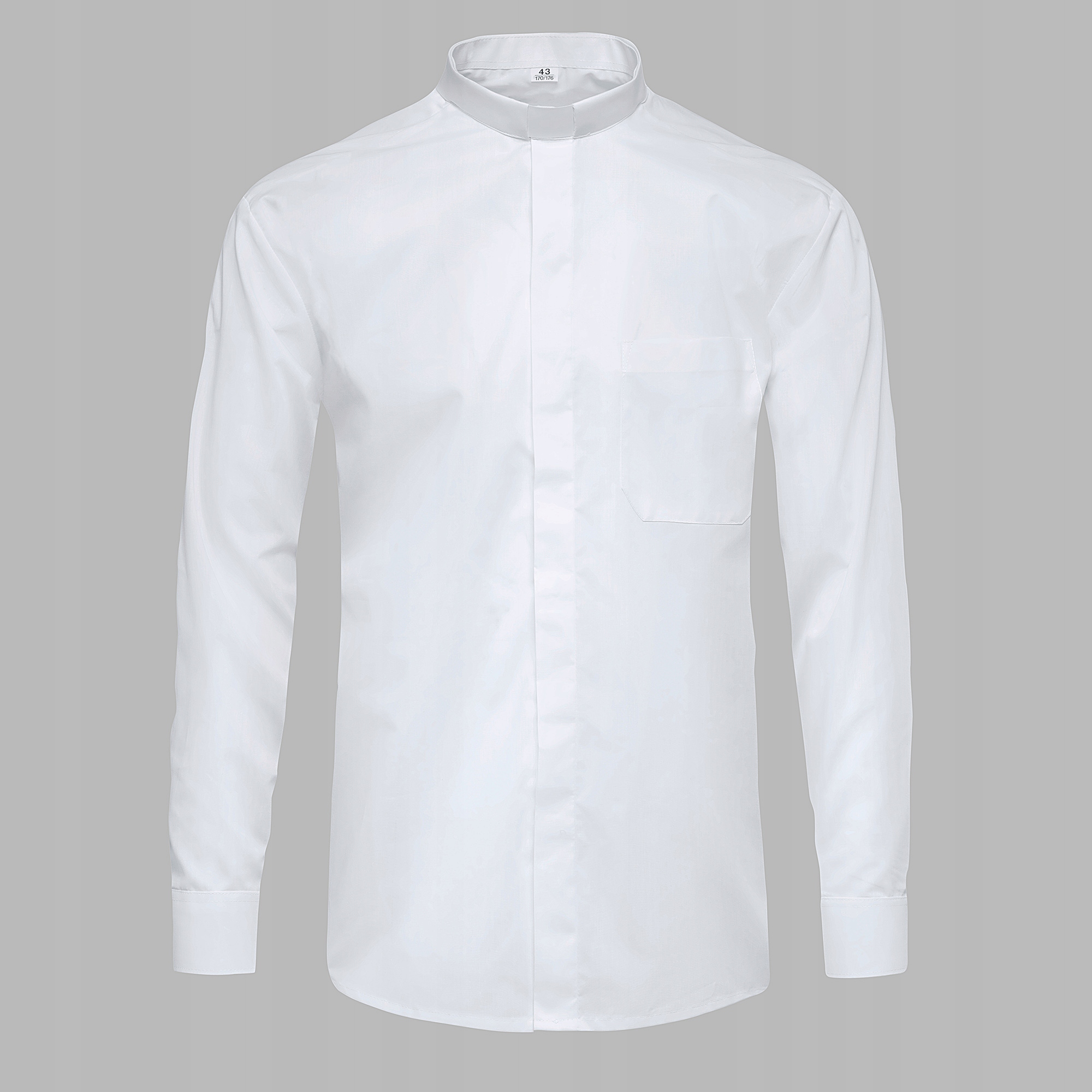 Koszula kapłańska Długi Rękaw (6 kolorów) 182/188 Rozmiar 182-188