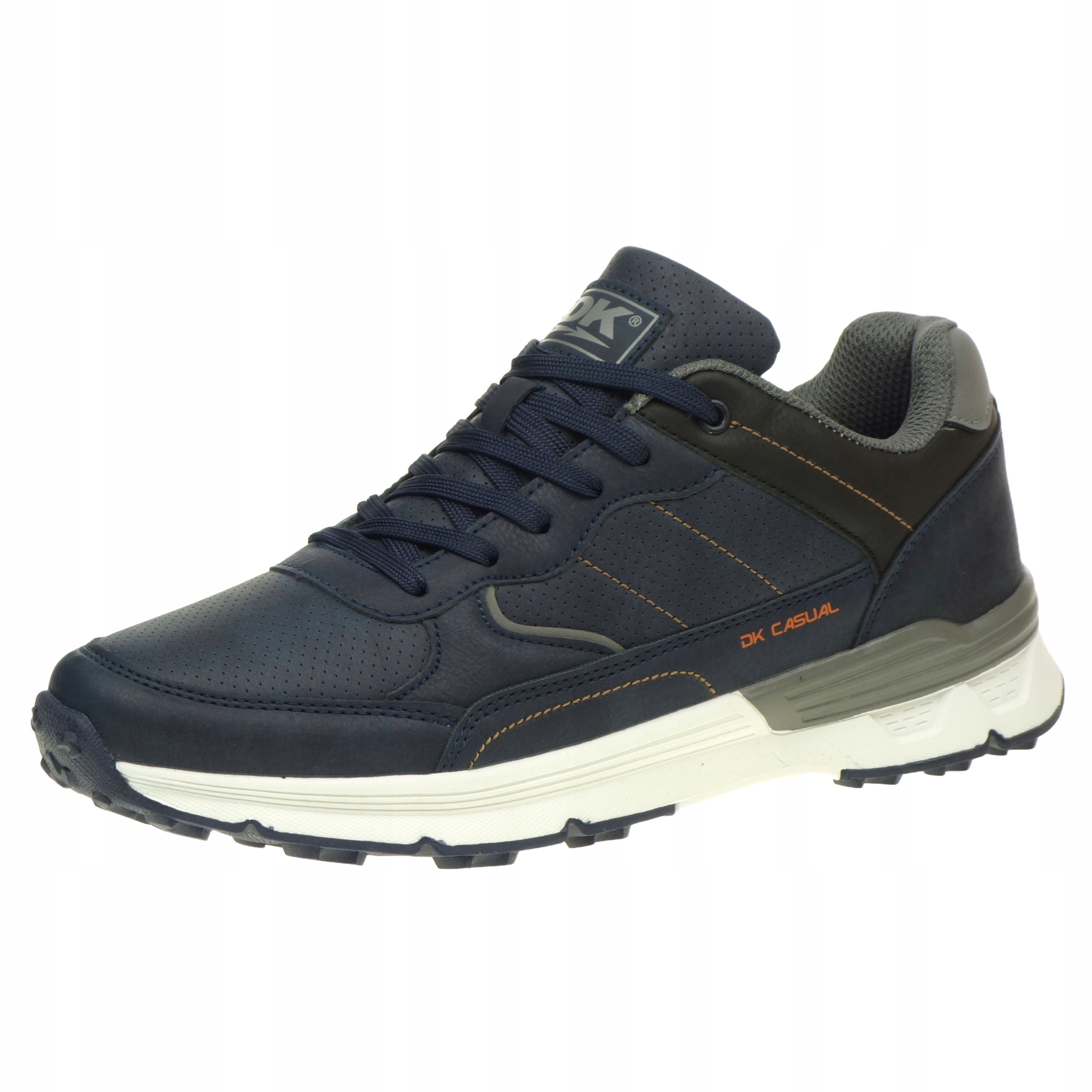 Pánské sportovní boty Dk Squad Casual Šněrovací Lehké Tmavě modré 43