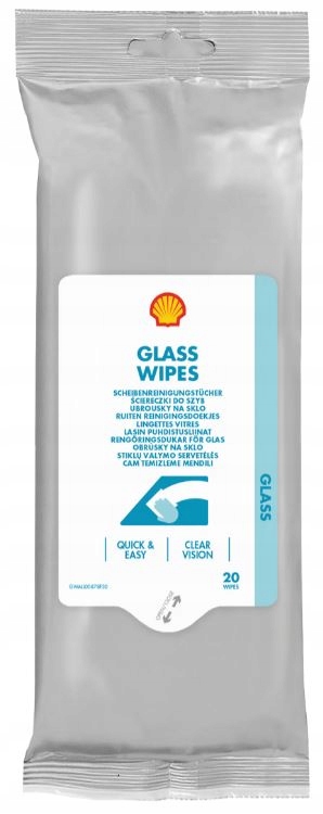

Shell Glass Wipes Ściereczki Chusteczki Do Szyb