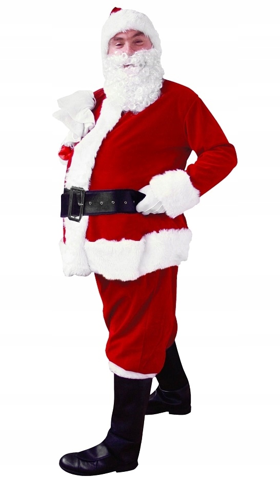 Kostým pro dospělé Mikuláš Lux, vel univerzální Santa Claus