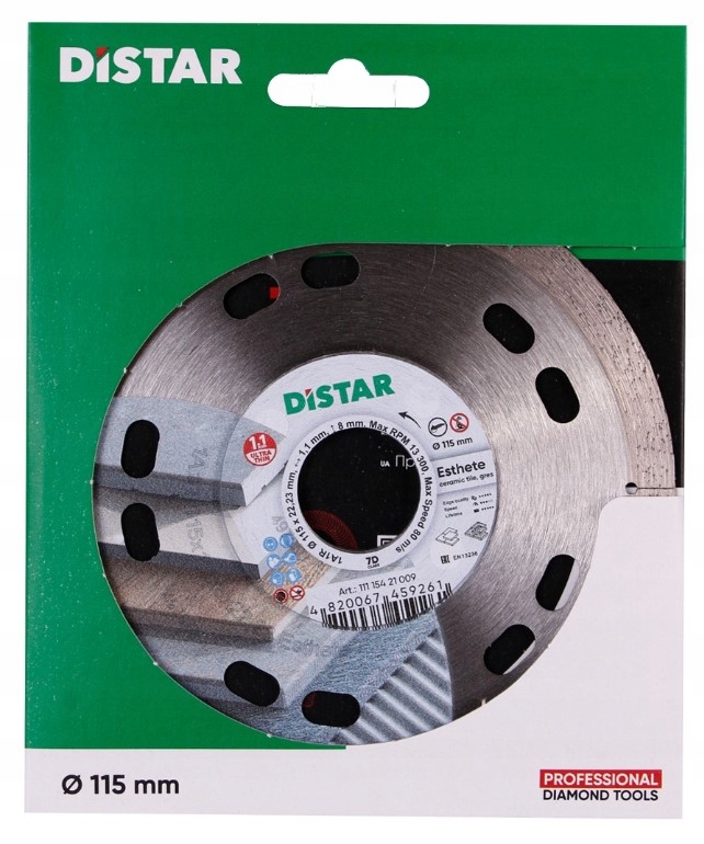 

Distar Esthete 115 ultracienka tarcza 1,1 mm Gres