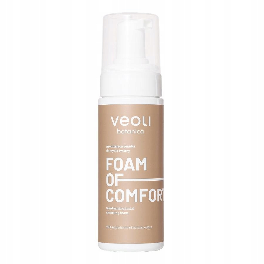Veoli Botanica Foam of Comfort – hydratační pěna na mytí obličeje 150 Ml