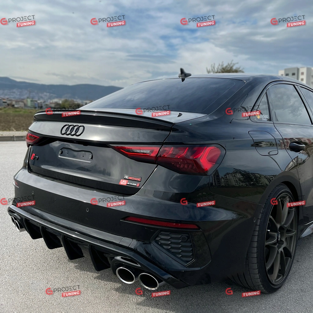 Dyfuzor tylny do AUDI A3 (8Y) Sedan 2020- (czarny połysk) S3 Producent części Inny