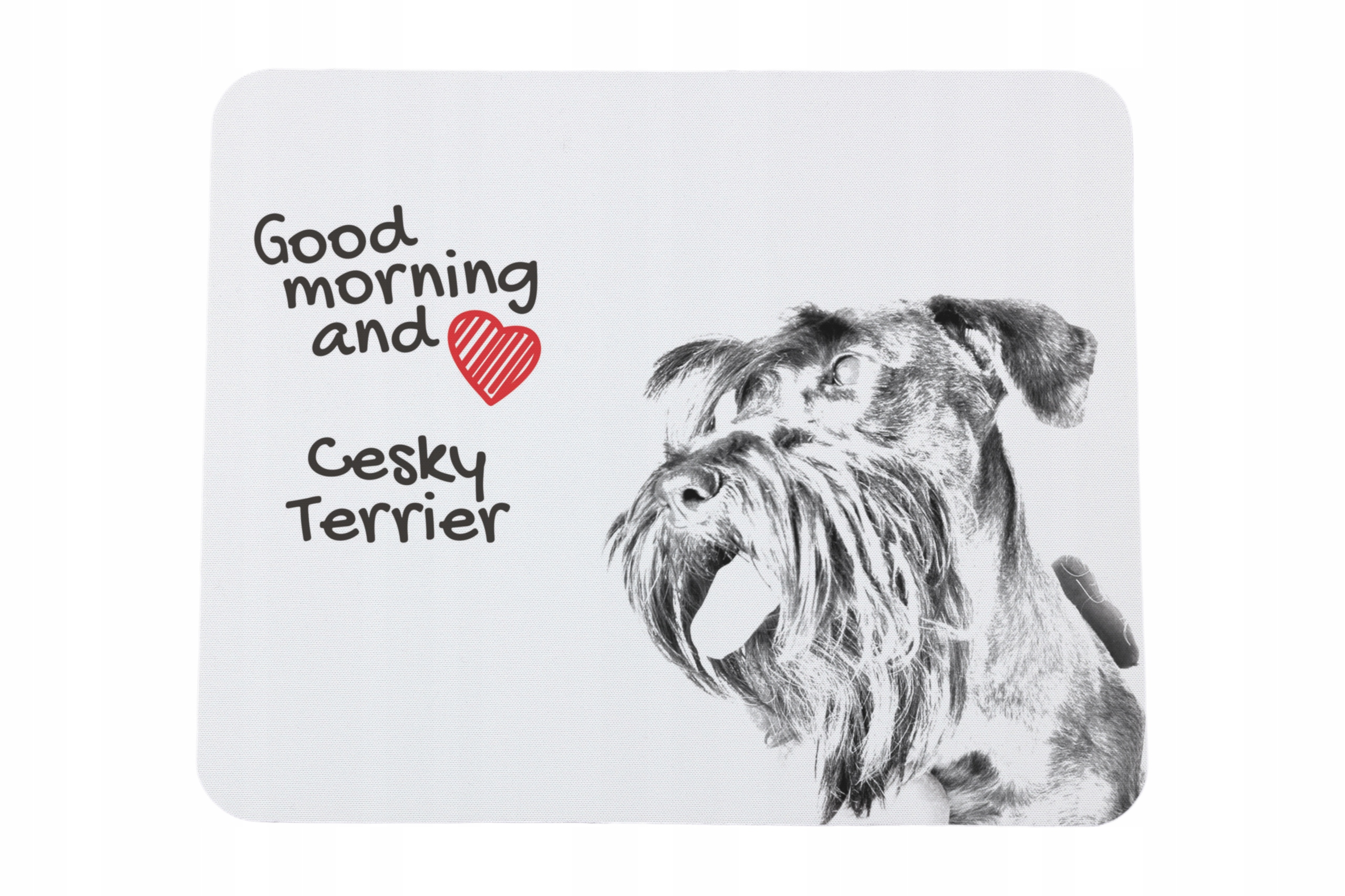 Terier czeski, Cesky Terrier podkładka pod myszkę z nadrukiem, personaliz