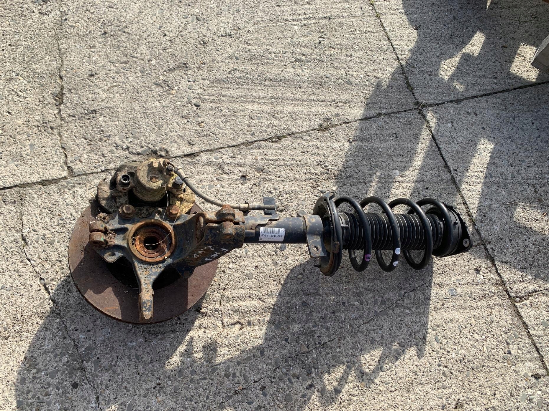 # McPherson swing right front FORD FOCUS MK3