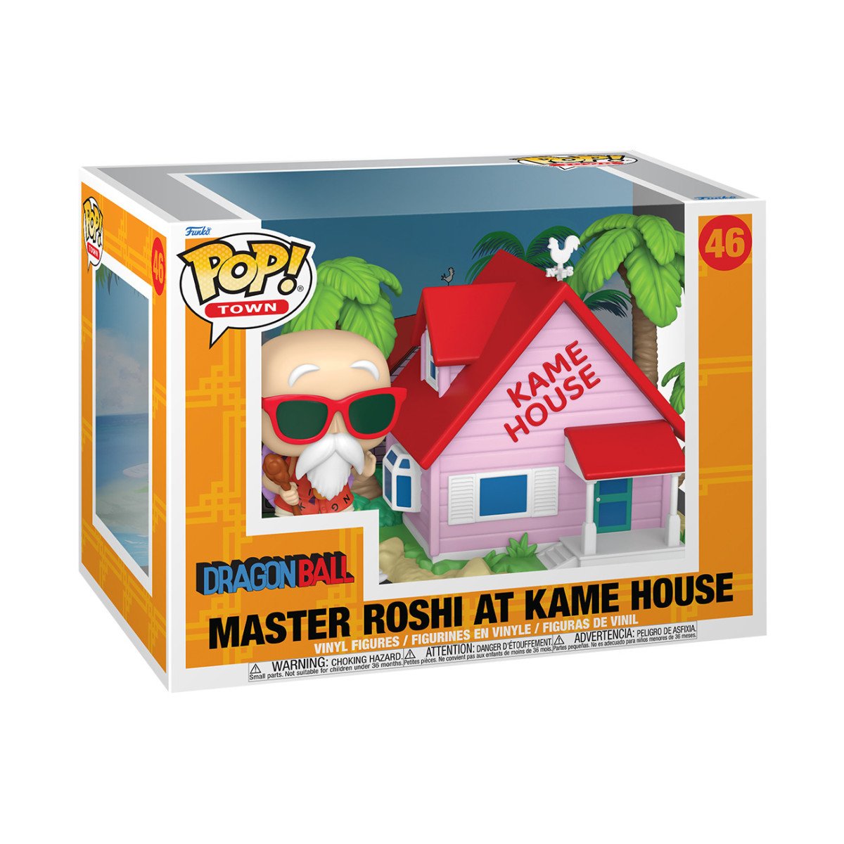 Funko Pop Town: Dragon Ball Master Roshi at