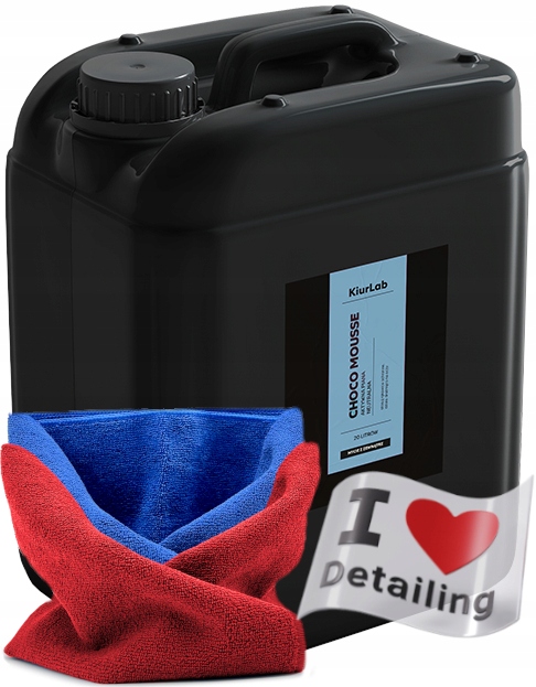 KiurLab Choco Mousse Piana Aktywna Samochód 20L