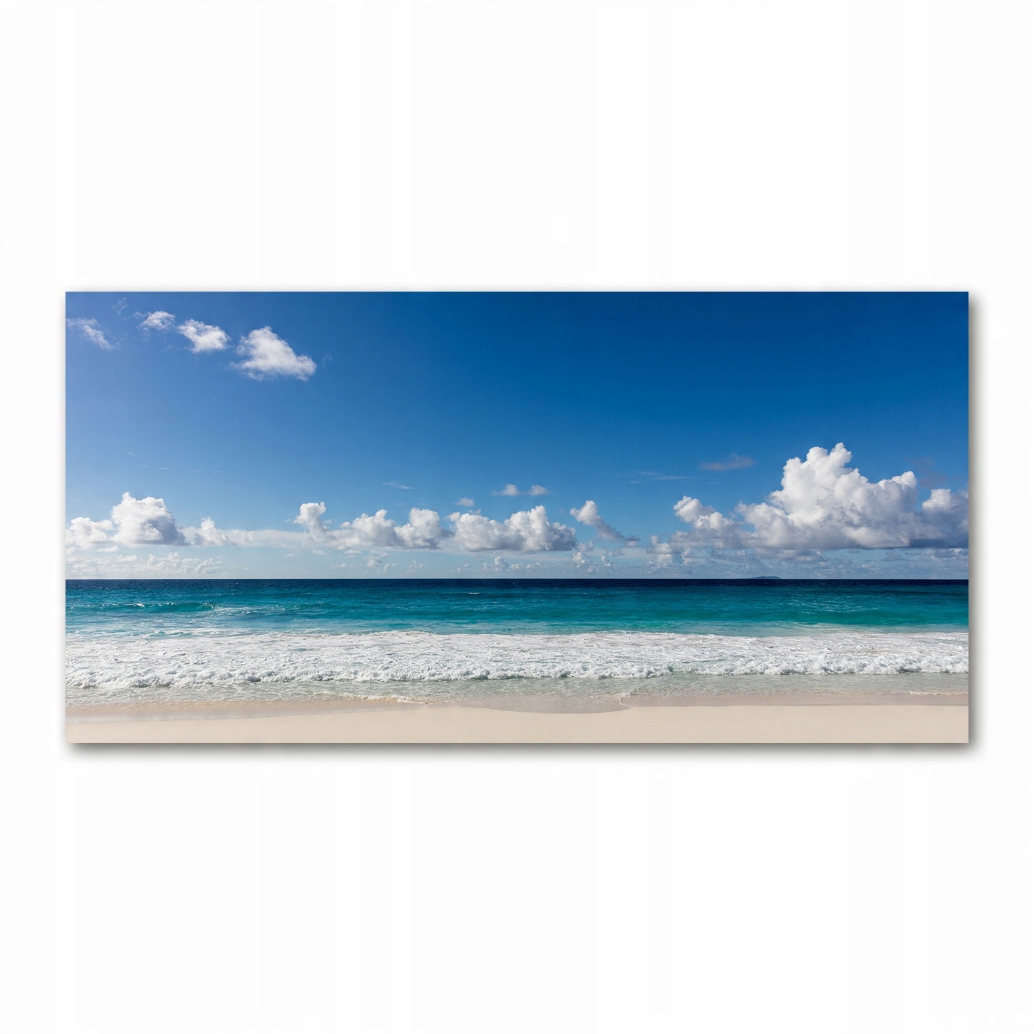 

Foto obraz akryl zdjęcie Plaża Seszele 120X60 cm