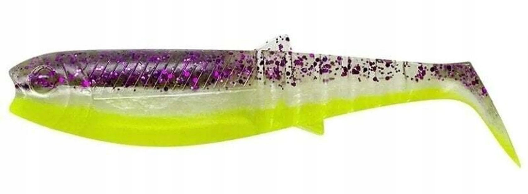 Savage Gear Cannibal Shad 10cm 9g Purple Glitter Bomb