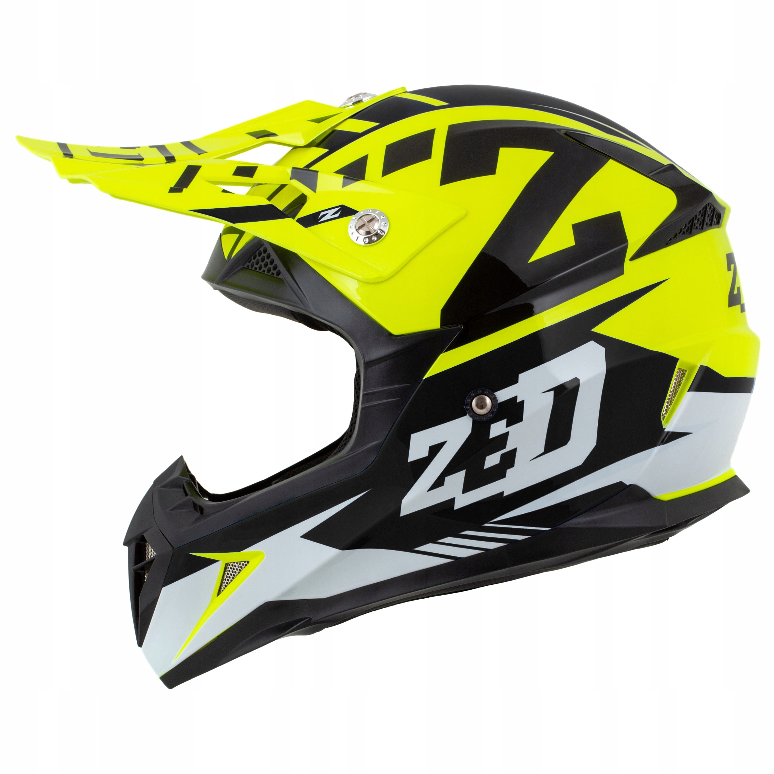 ZED X.1 KASK CROSS MOTOCYKLOWY GOGLE KOMINIARKA L Rozmiar L