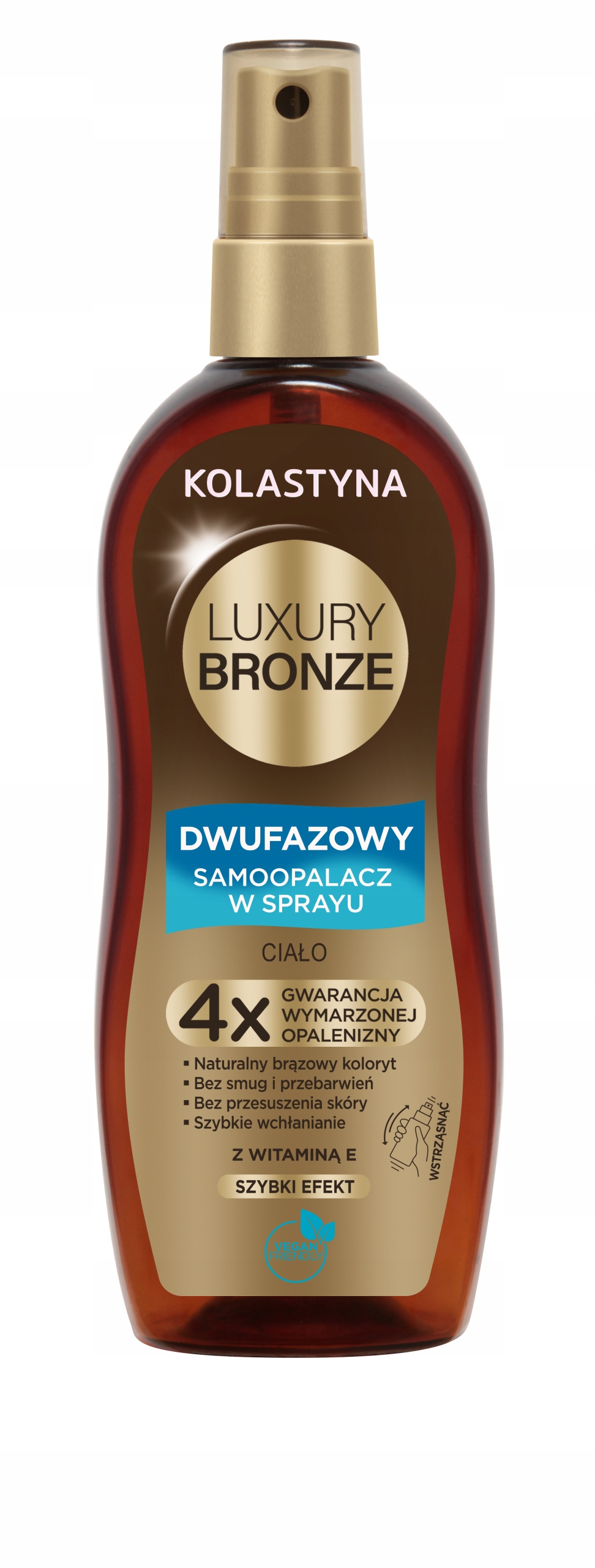 KOLASTYNA LUXURY DWUFAZOWY SAMOOPALACZ 150ml 12122334140 - Allegro.pl