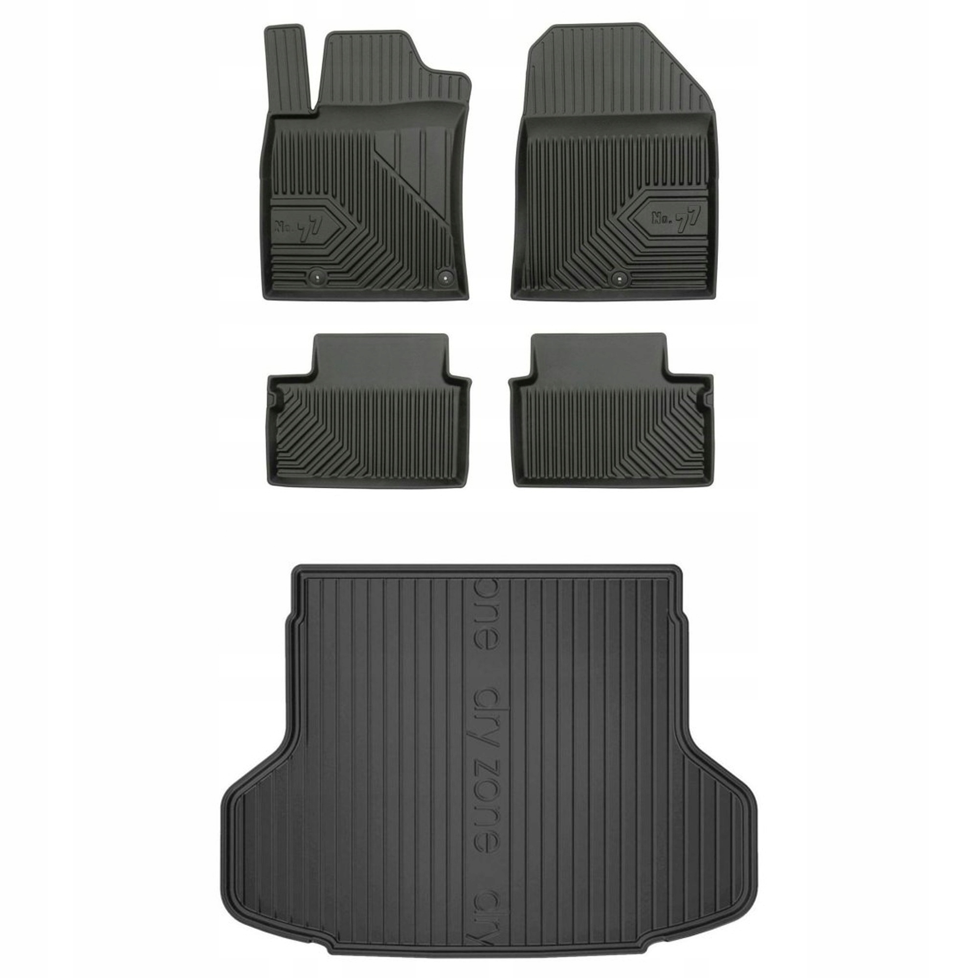 Gumová sada kobercov a rohoží Hyundai i30 III od roku 2017