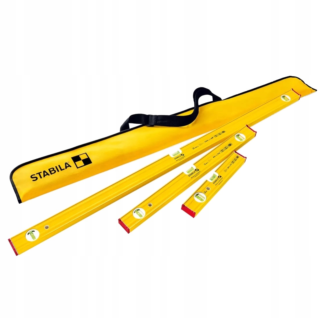 

Zestaw Poziomic 80AS-30/60/120cm Pokrowiec Stabila