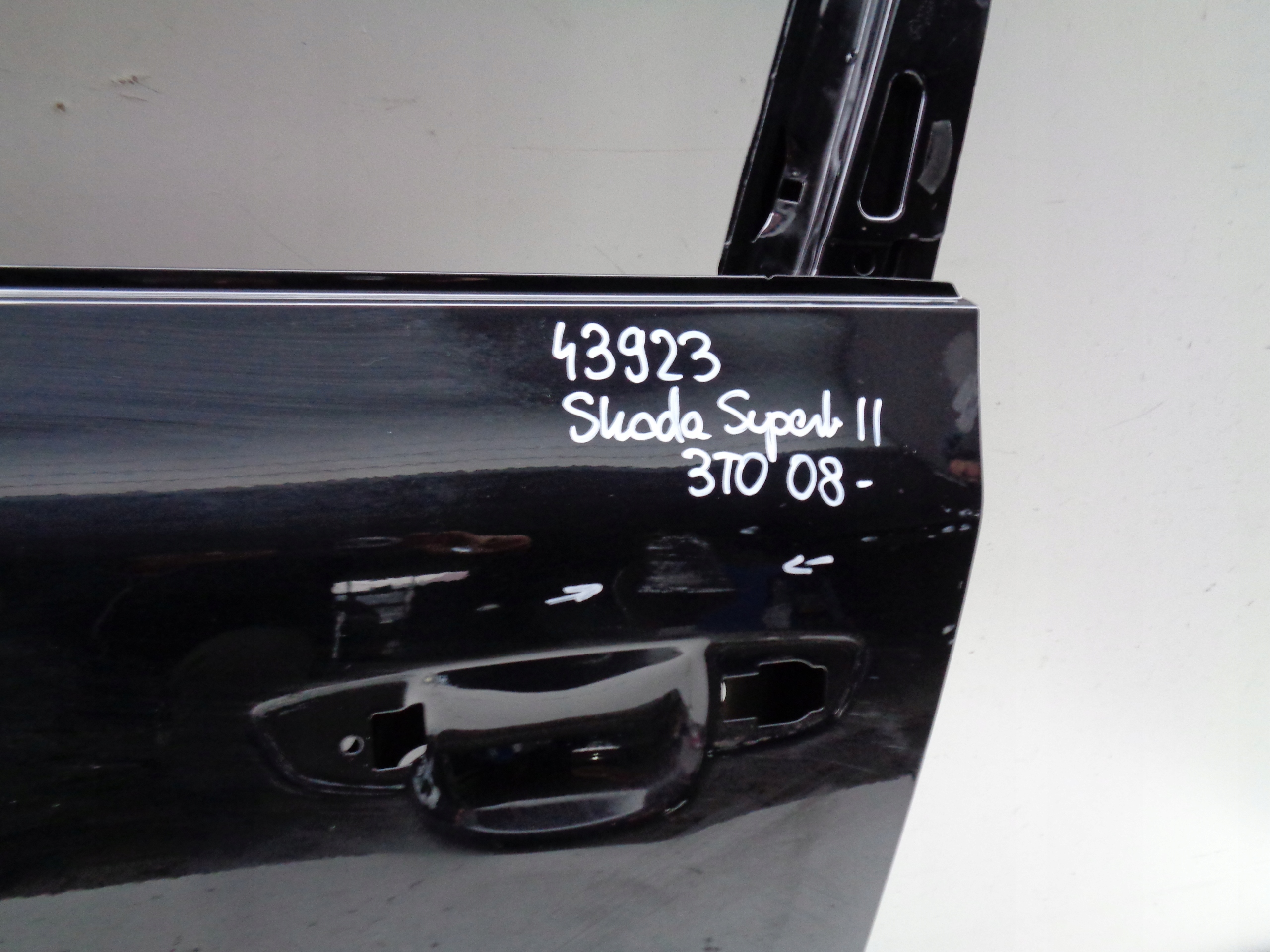 door left front SKODA SUPERB II 3T 3T0 08- NR 43923