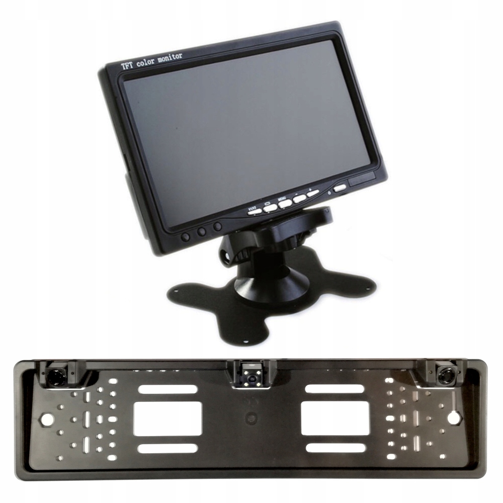 Монитор 7 дюймов Камера заднего вида датчики комплект 12V