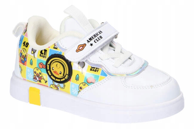 

American Club BD19 Adidasy Buty Dziecięce Białe 30