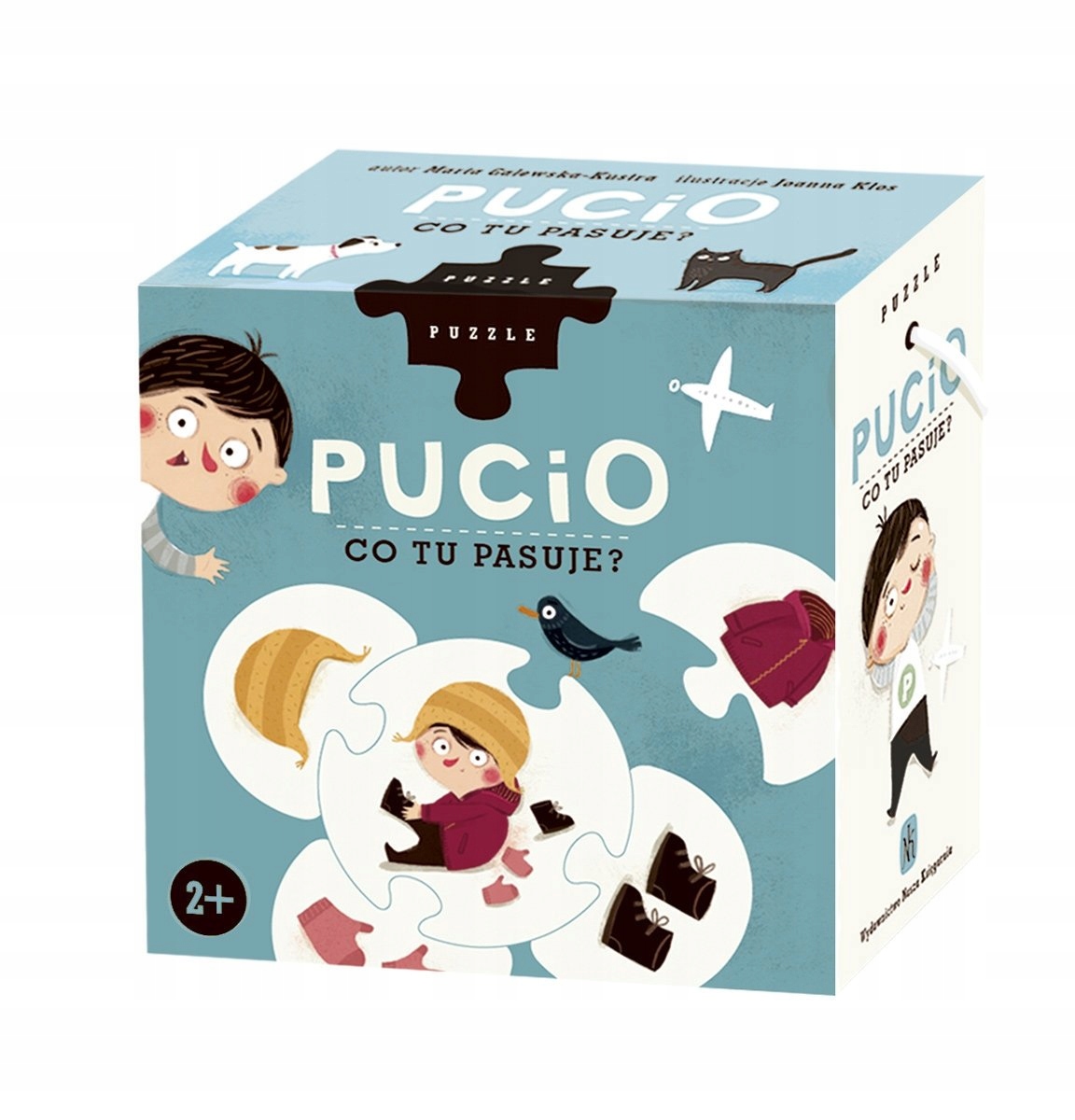 

Pucio Co tu Pasuje Puzzle edukacyjne dla dzieci 1+