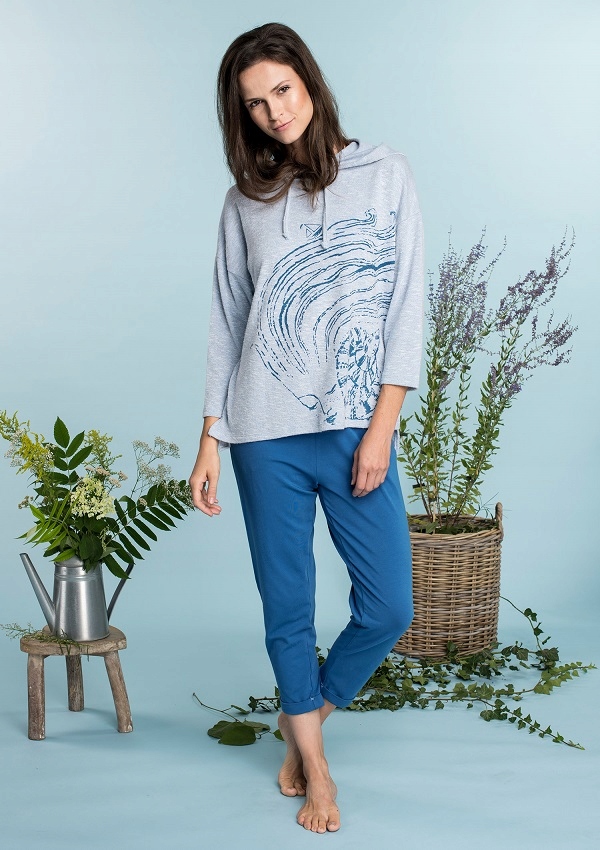 

Komplet LHS-711 A20 -XL- Szary - Niebieski Key