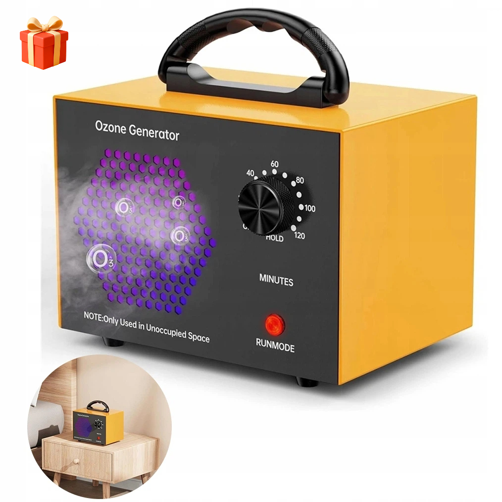 Ozonizační Zařízení 10 G/h Pro Kancelářský Dům, Odstraňování Pachů, 120 Minut, 20 W