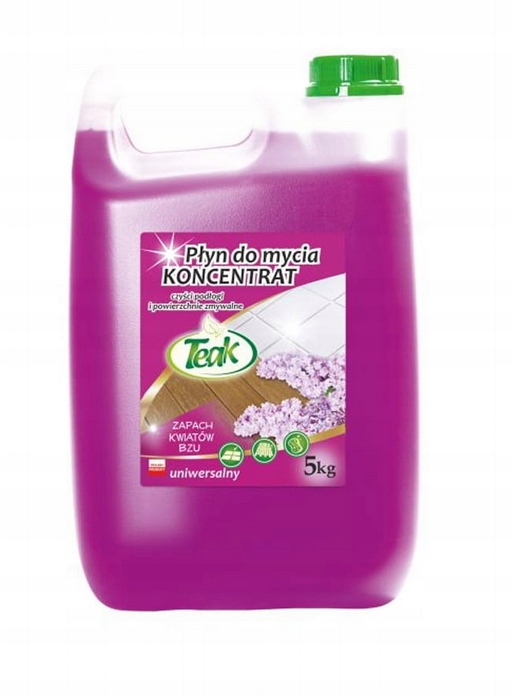 

Płyn do mycia podłóg 5l Teak Kwiat bzu