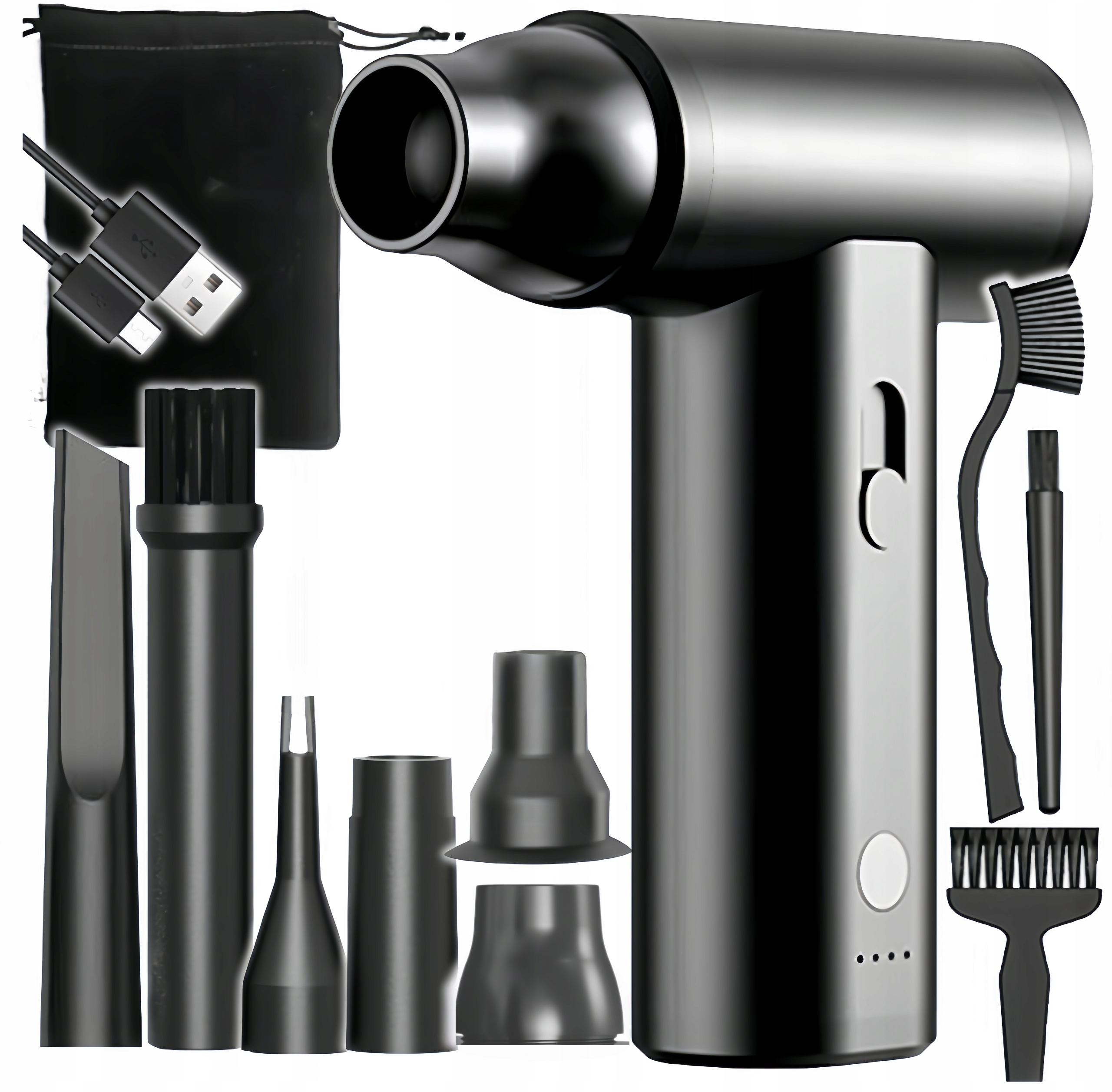 Elektrické dmychadlo J01PRO bezdrátový hliníkový 120000RPM