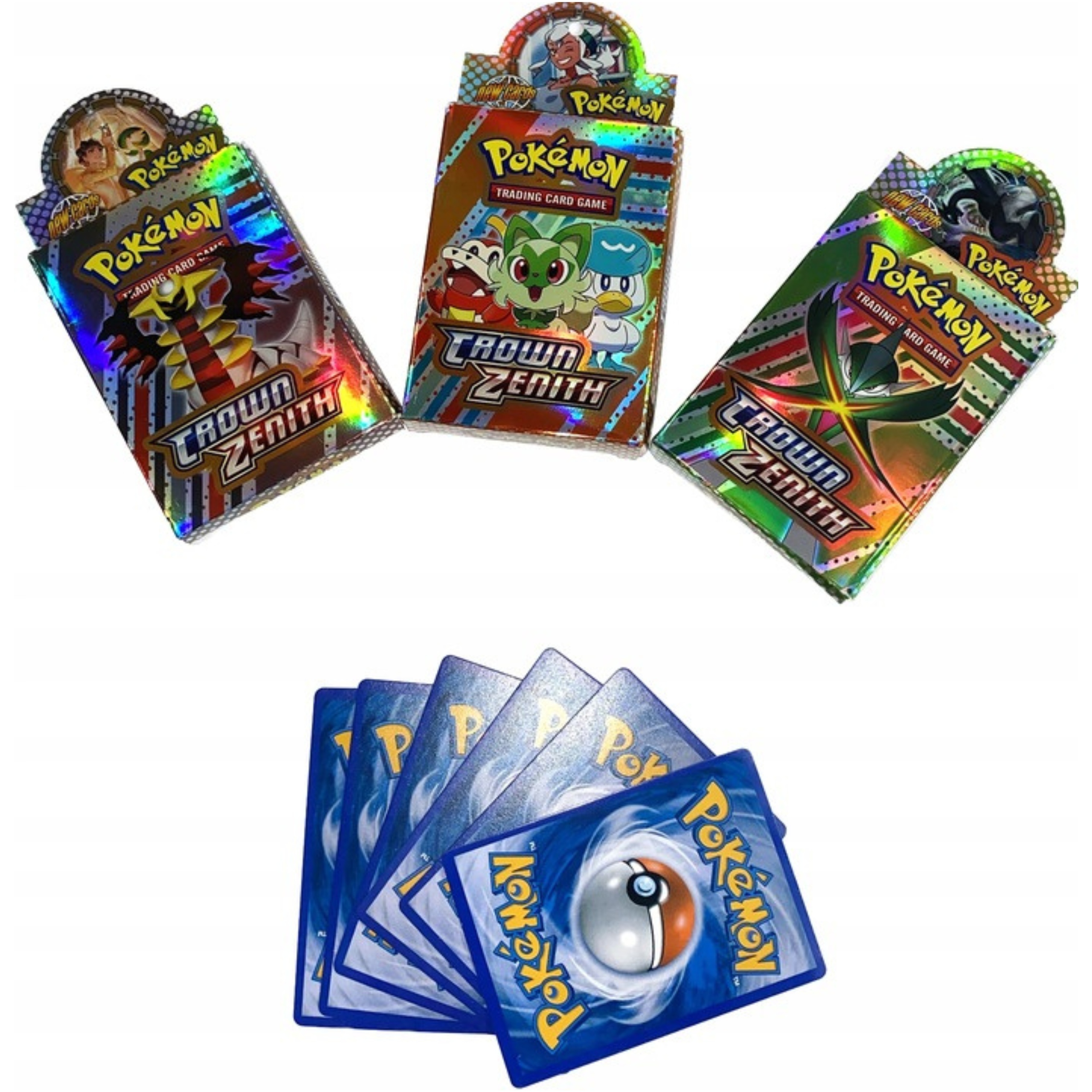 

Karty Pokemon Crown Zenith Kolekcjonerskie 30 Kart
