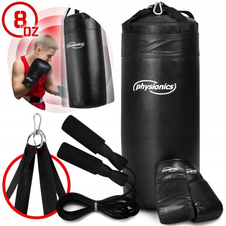 Physionics Zestaw bokserski dla dzieci, 13 kg