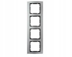 Berker B3 alu-antracit rámček 4