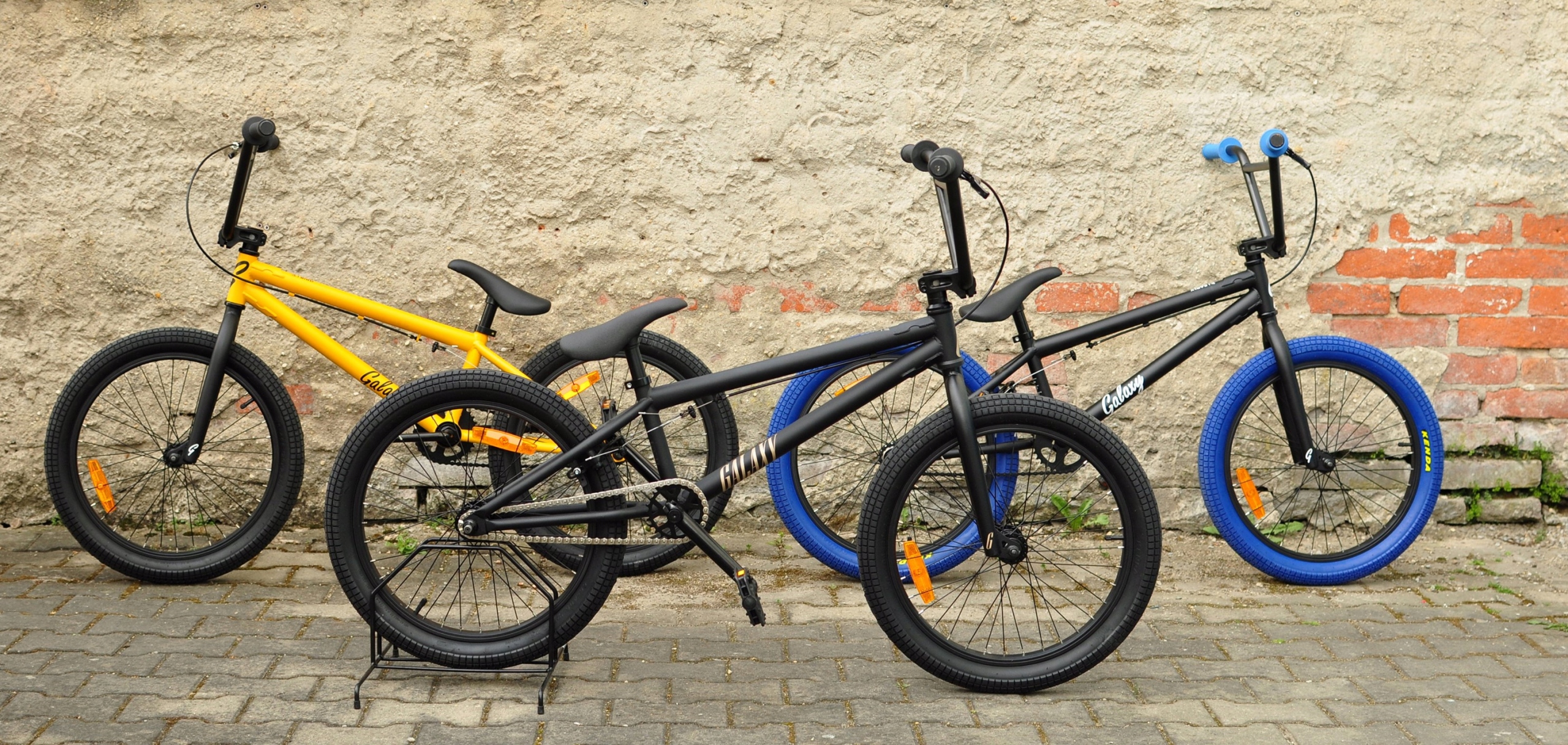 BMX GALAXY EARLY BIRD U-break żółty wyczynowy to trików koło 20" Rodzaj przerzutki brak