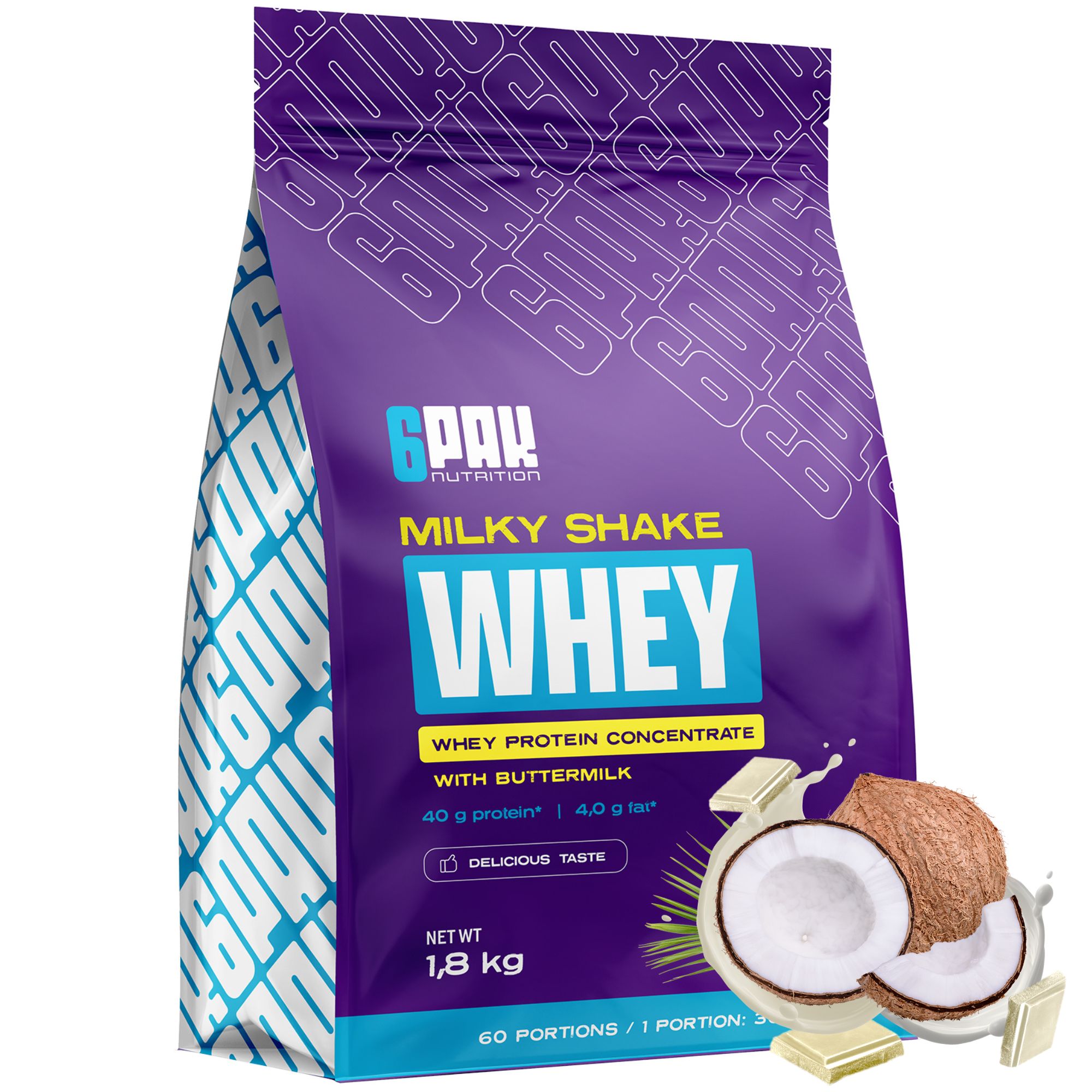 syrovátkový protein XXL 100% Wpc 80 Protein Milky Shake Syrovátkový protein
