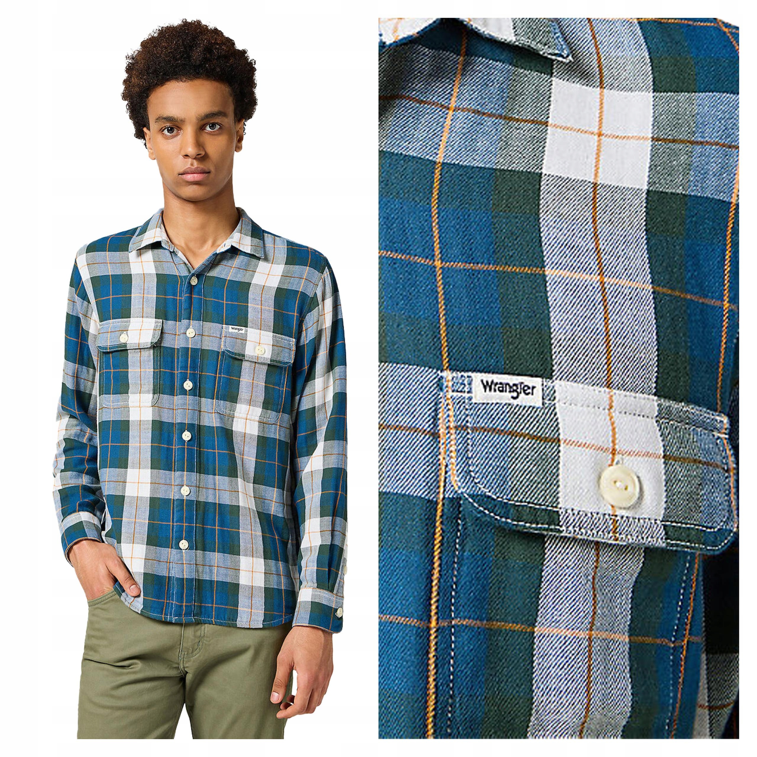 Pánská košile Wrangler 2 Pkt Shirt S