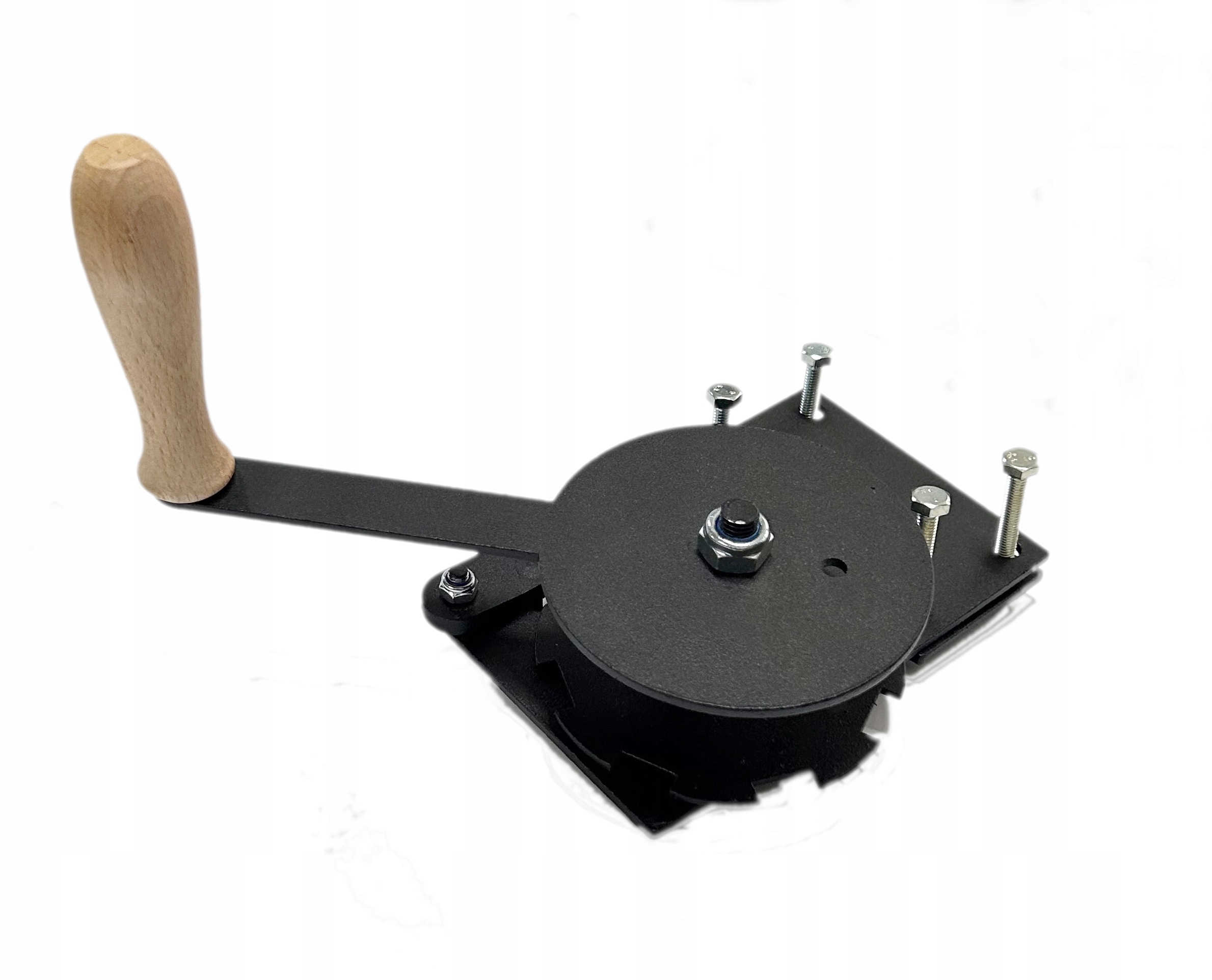 KOŁOWROTEK DO GRILLA PALENISKA RUSZTU OGNISKA TRÓJNÓG DUŻY 100 mm.