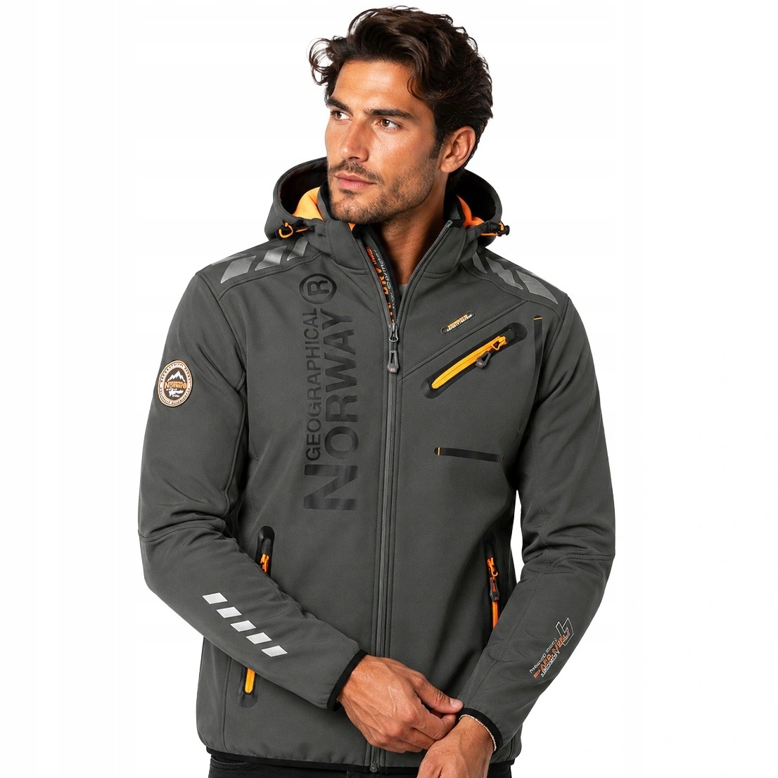 Pánský softshell Geographical Norway Royaute Dg lehký, voděodolný a pohodlný
