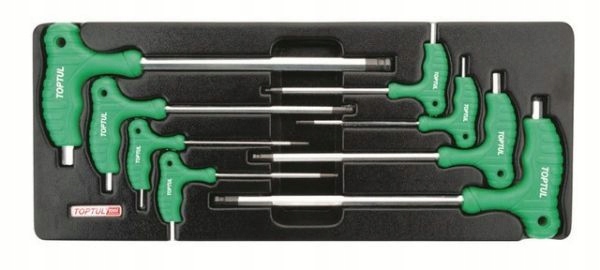 KLUCZE TRZPIENIOWE HEX WKŁAD WÓZKA TOPTUL GAAT0803