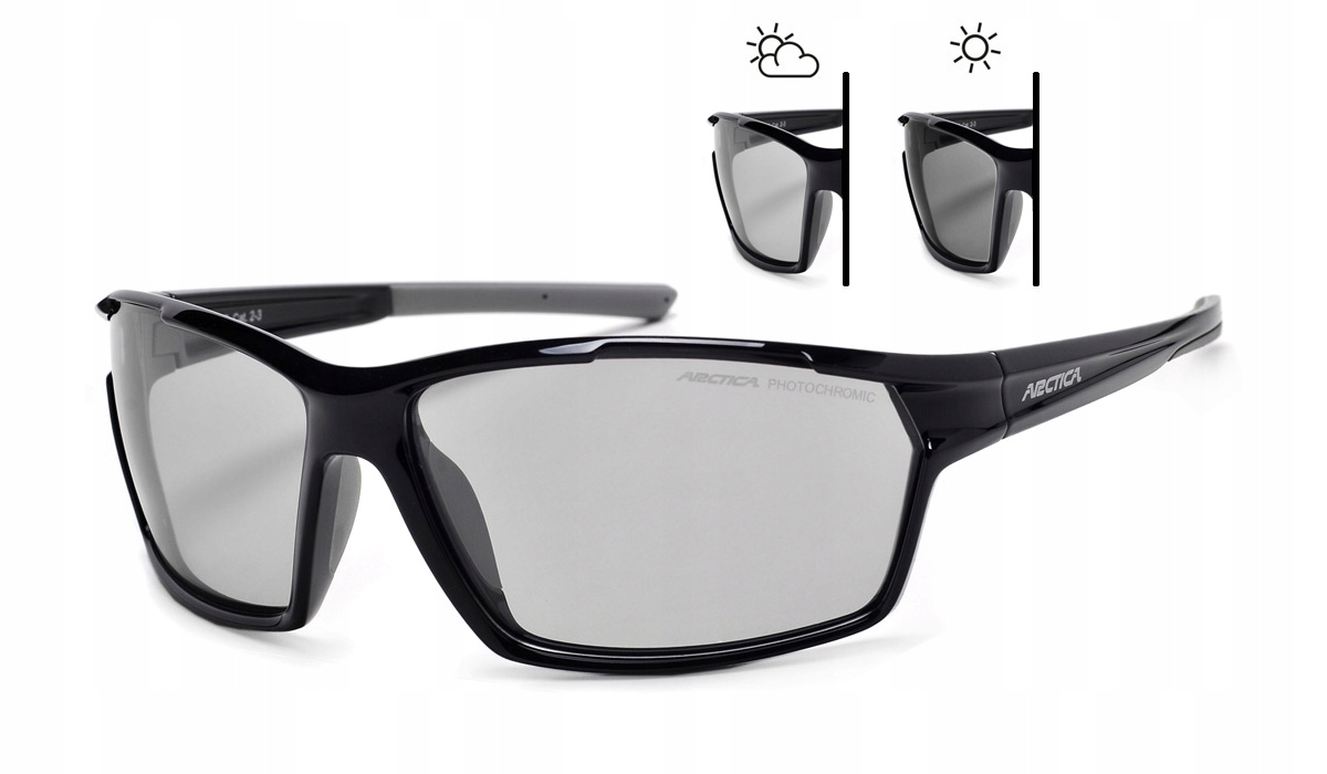 OKULARY ROWEROWE FOTOCHROMOWE ARCTICA S-337FP POLARYZACYJNE SPORTOWE UNISEX Marka Arctica