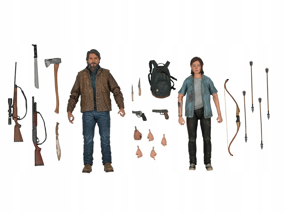 The Last of Us 2 Figurky Ultimate 2 Pack Joel & Ellie 18 cm příslušenství
