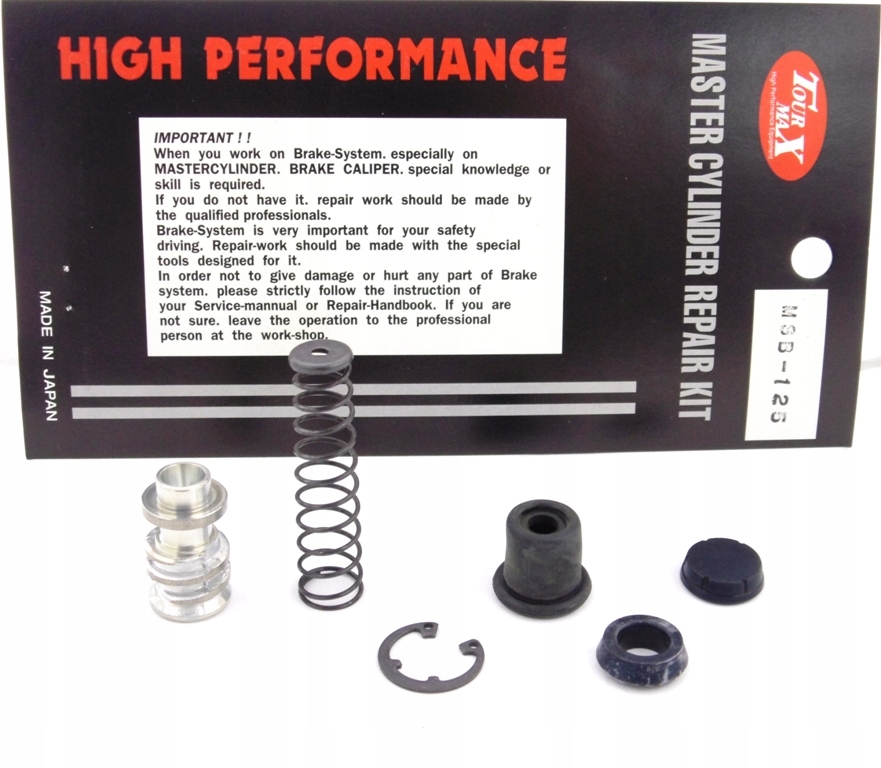 IR ZESTAW NAPRAWCZY POMPY HAMULCOWEJ MSB 125