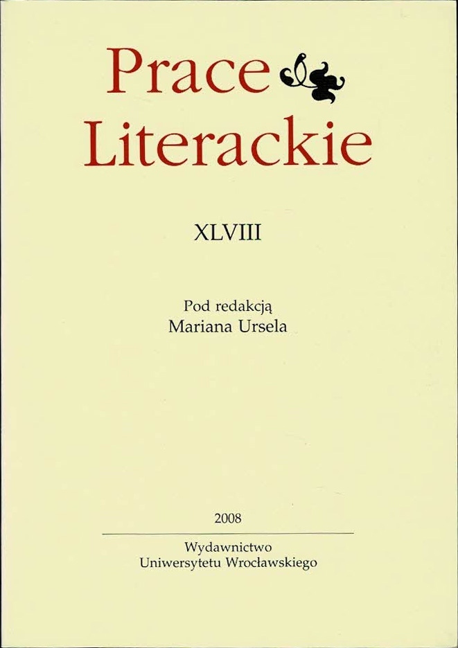 Prace Literackie XLVIII 2008