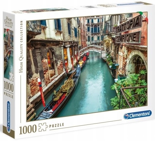 

Puzzle 1000 Elementów Kanał W Wenecji Venice Canal