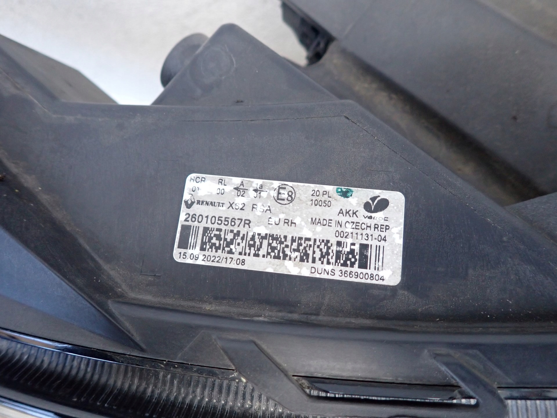 light right left REFLEKTOR right left RENAULT MASTER III LIFT IV 19-24R