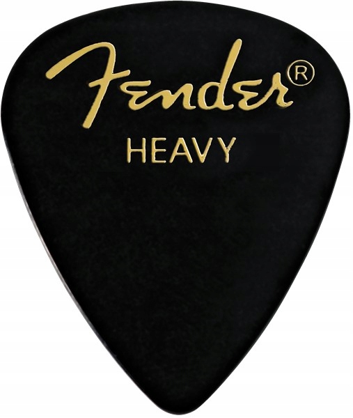 

Fender Black 351 Pick Heavy kostka gitarowa