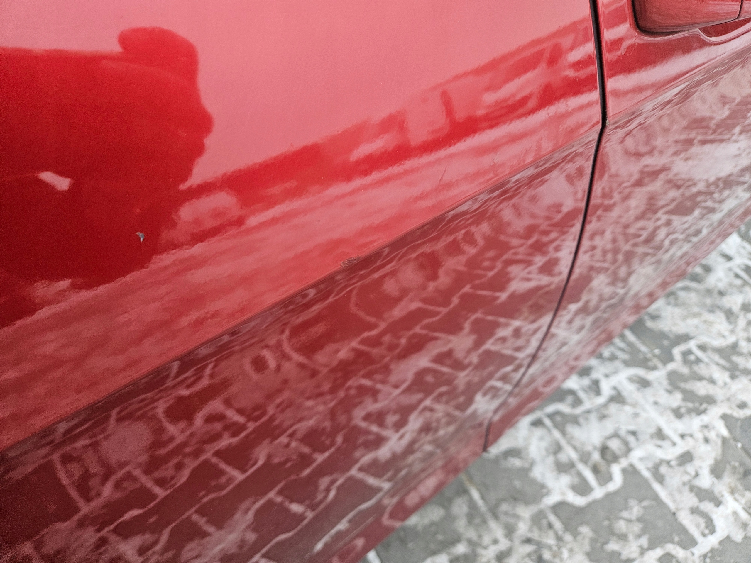 VW GOLF VII HB 5D Tür hinten heck rechts Farbe LA3X