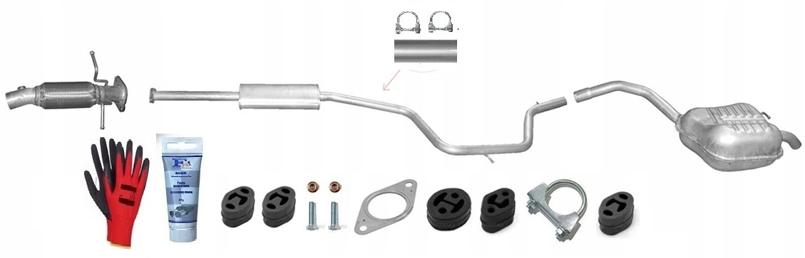 Ford S-max 2.0 (2006-2011) Výfukový SYSTÉM+bonus