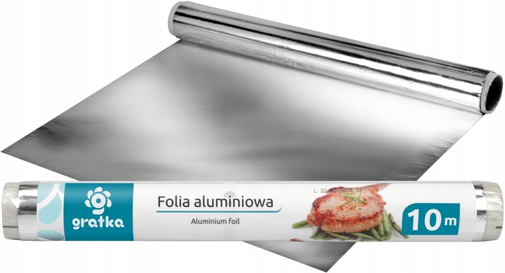 

Gratka Folia aluminiowa 10mx28cm rolka